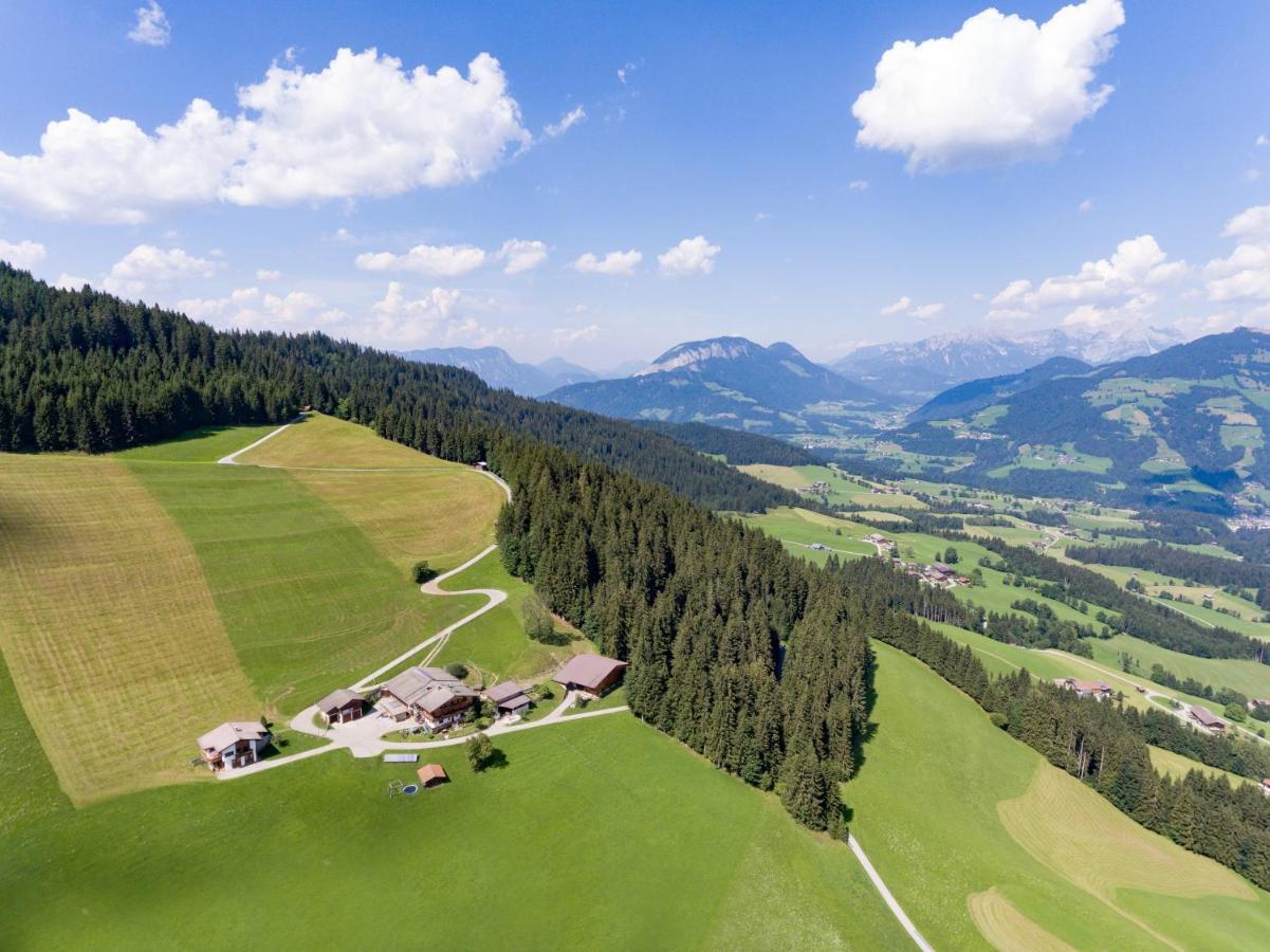 Villa Biobauernhof Fleckl Hopfgarten im Brixental Esterno foto