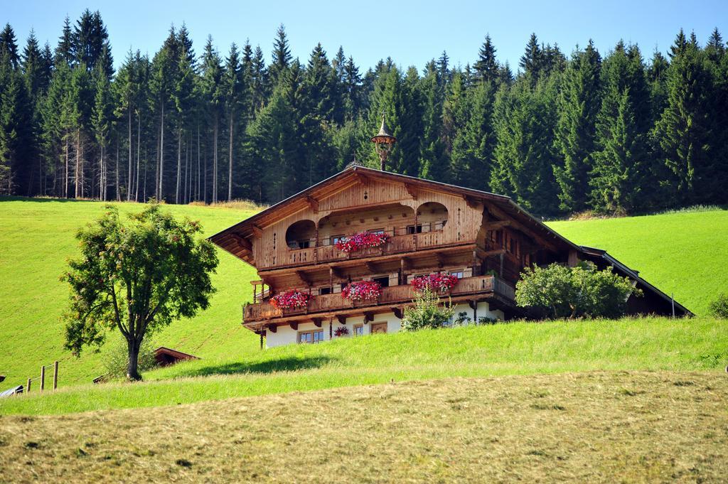 Villa Biobauernhof Fleckl Hopfgarten im Brixental Esterno foto
